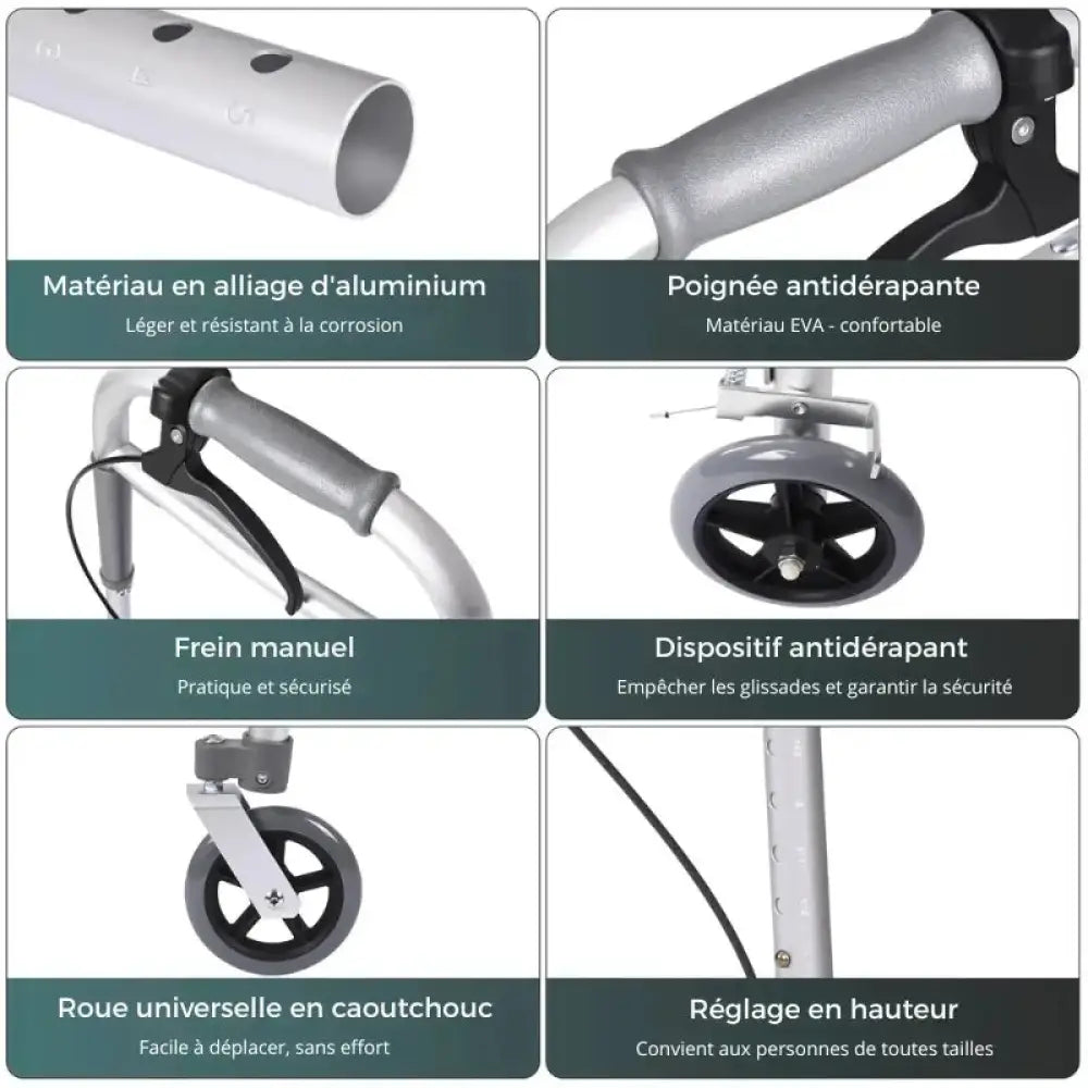 Cadre de Marche roulable