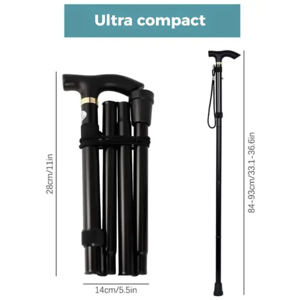 Canne de Marche Pliante et télescopique