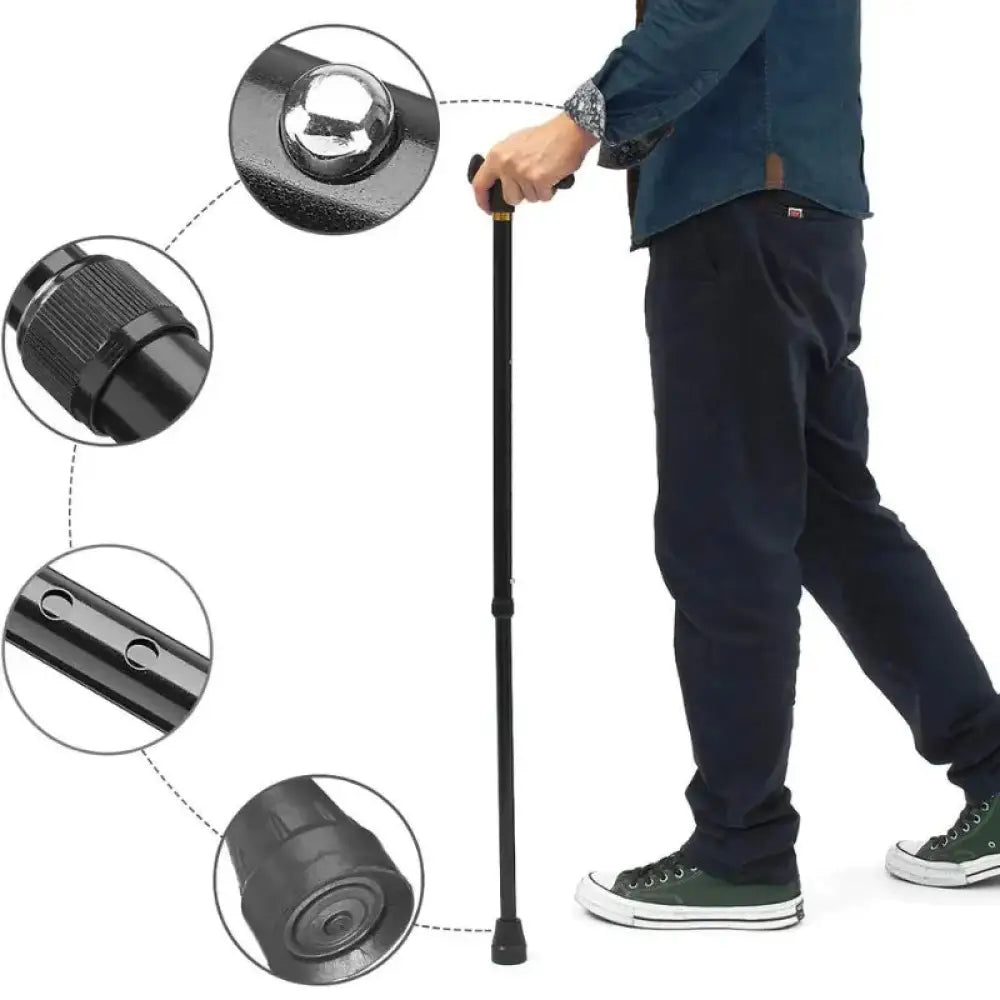 Canne de Marche Réglable en Hauteur Maintien-Pro