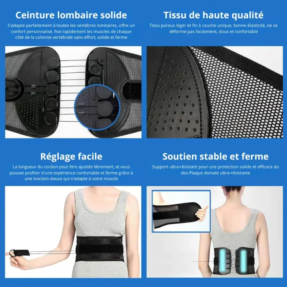 Ceinture Lombaire mode d'emploi