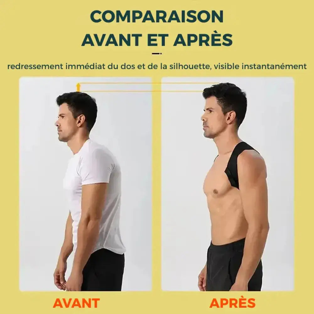 redresseur de Posture Dos Sportif