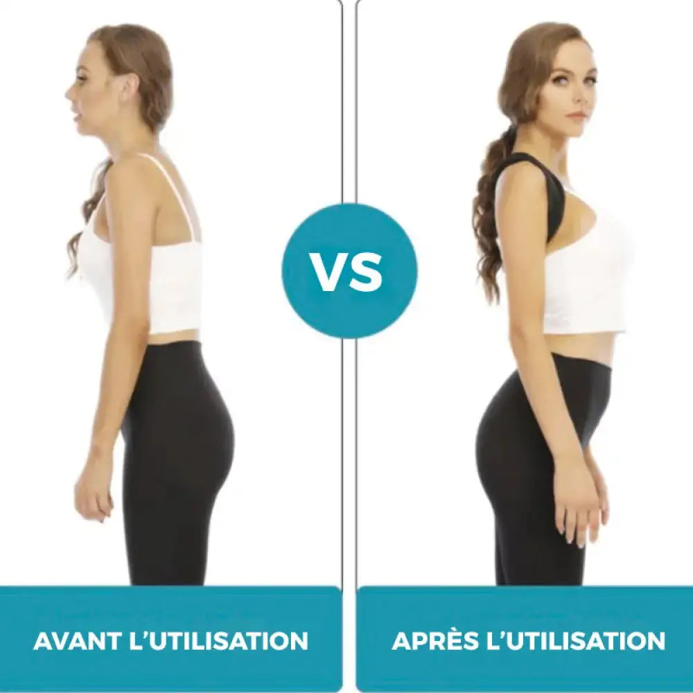 Correcteur de Posture Epaule avant après