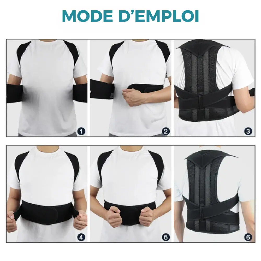 mode d'emploi Correcteur de Posture Leger