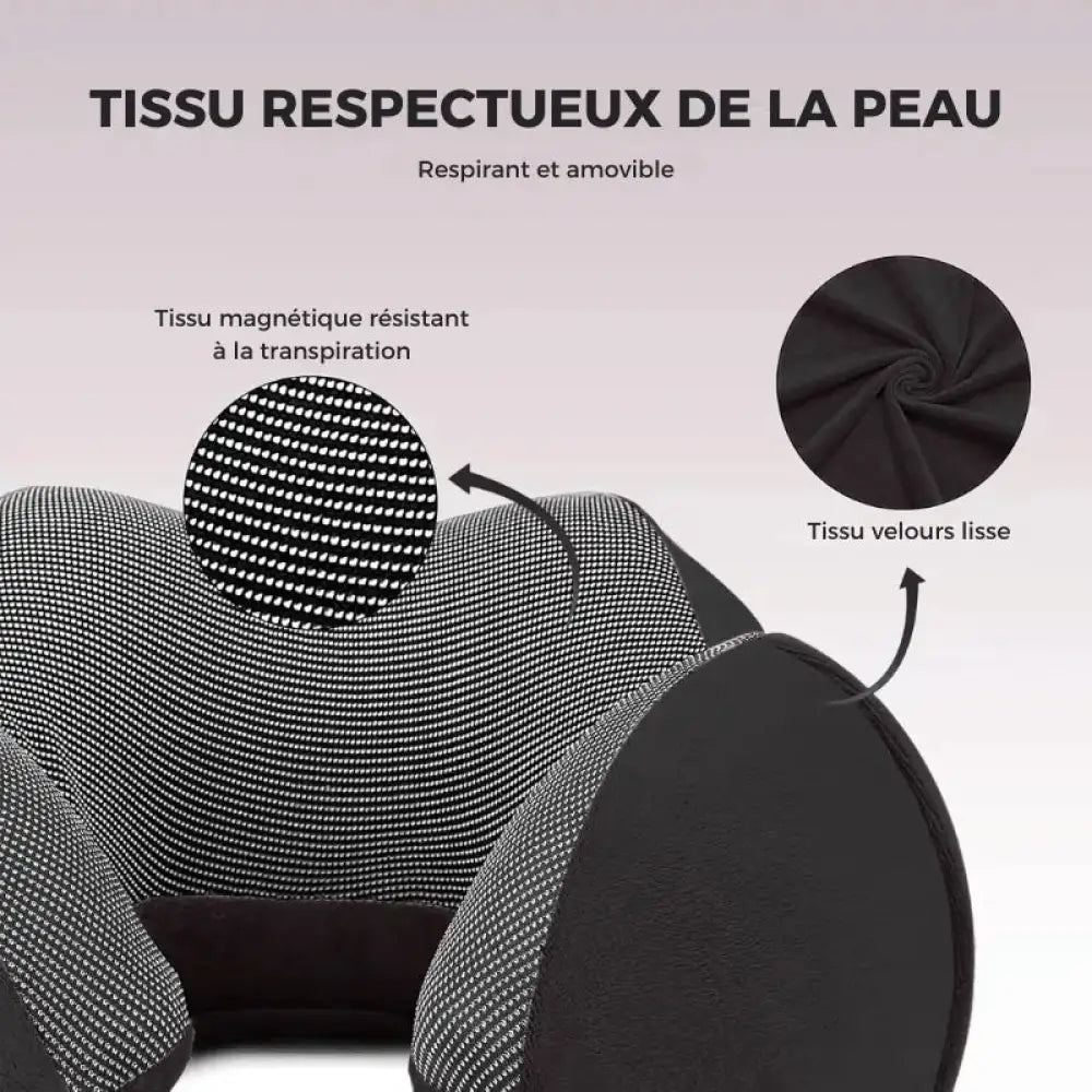 Coussin de Voyage tissu pour la peau