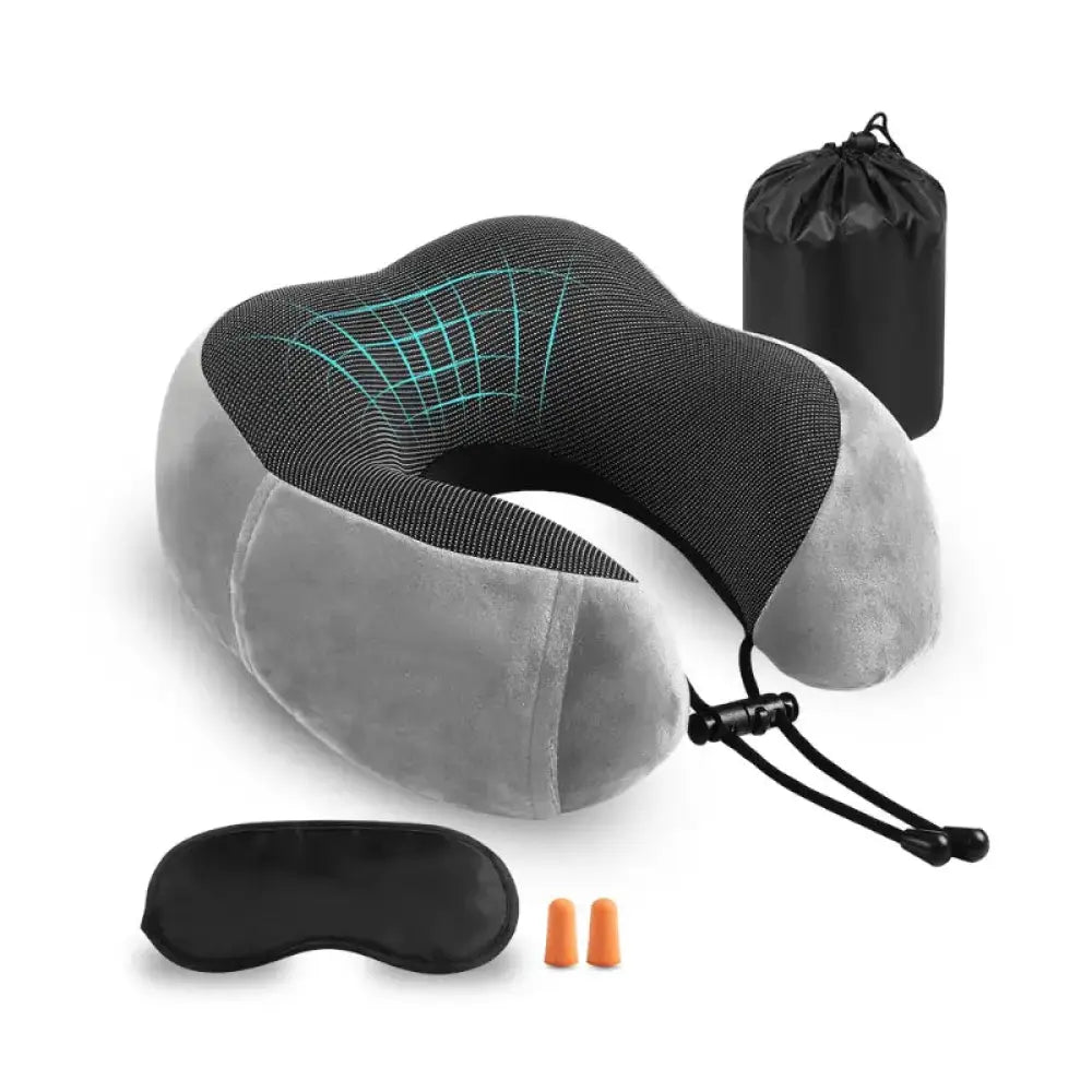 Coussin de Voyage avec Masque de nuit