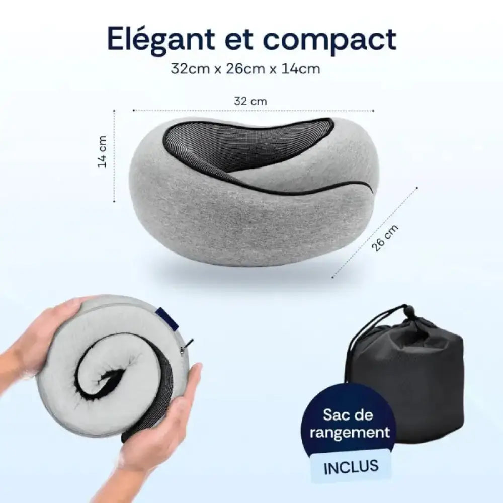 oreiller de Voyage avec Rangement