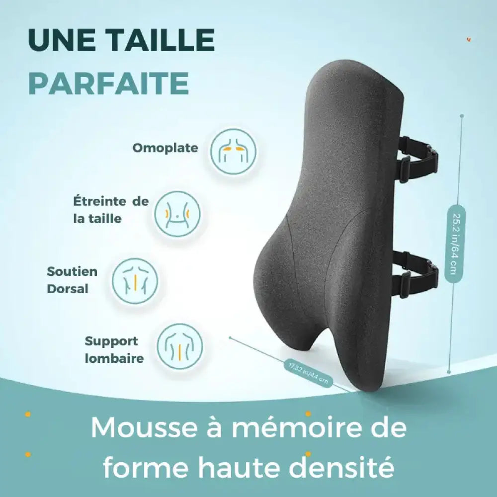 Coussin dorsal pour Fauteuil de Bureau