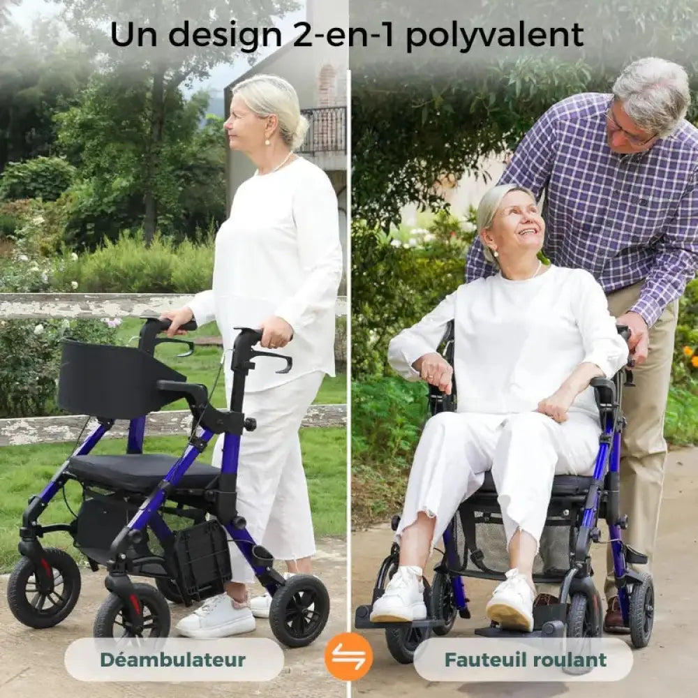 Déambulateur transformable