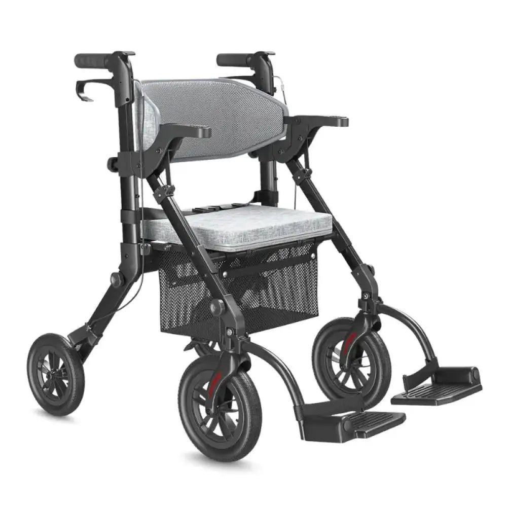 rollator Fauteuil Roulant 2 en 1