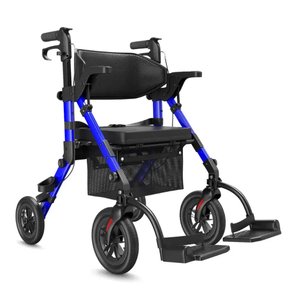 Déambulateur chaise Roulante 2 en 1