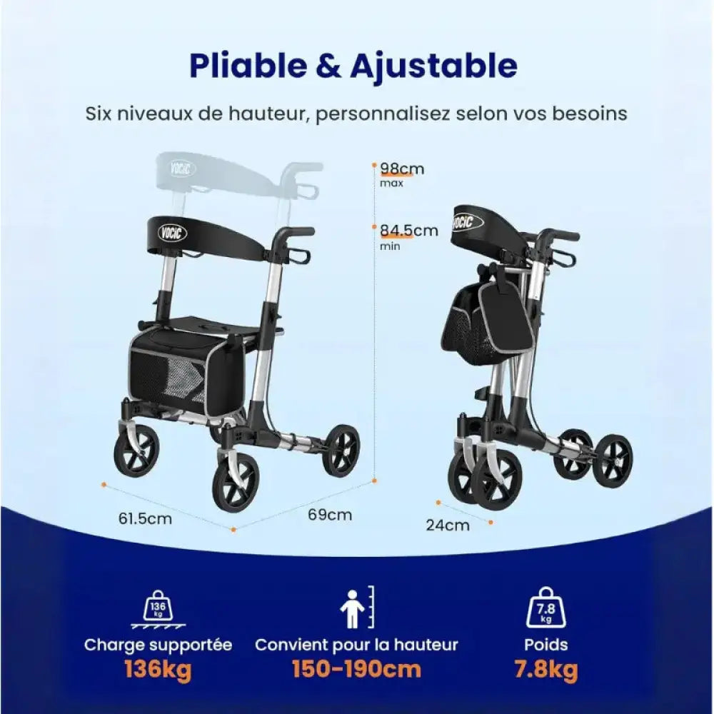 Déambulateur Grandes Roues